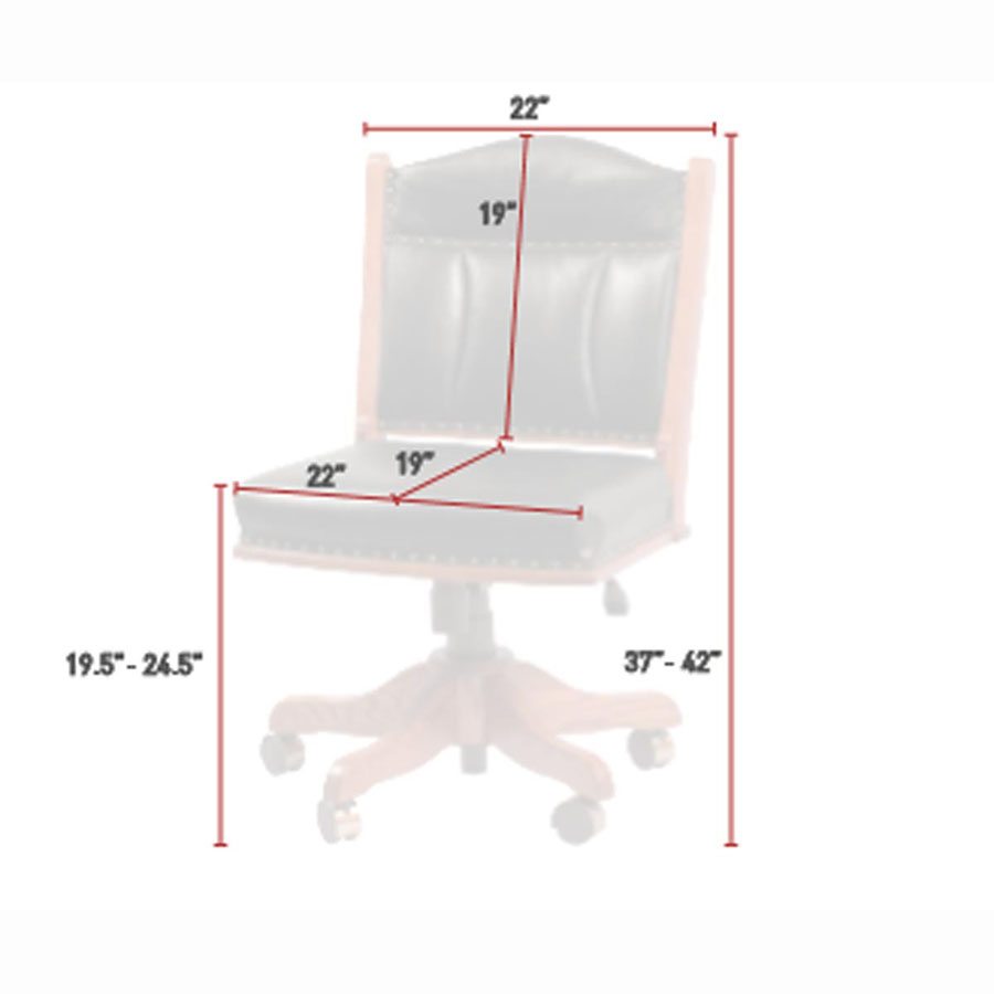Low Back Desk Chair