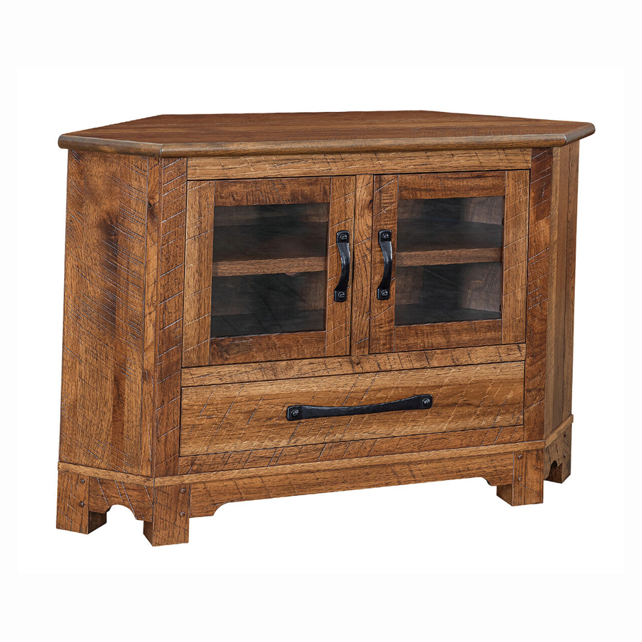 Farmhouse Corner TV Stand