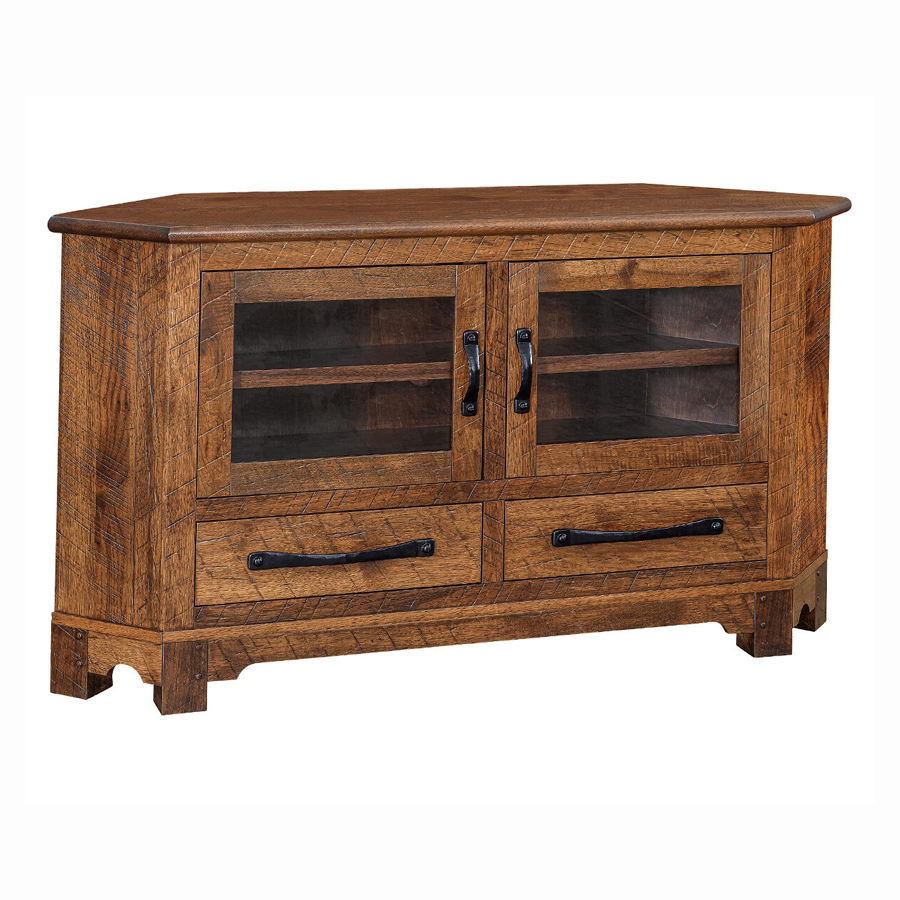 Farmhouse Corner TV Stand