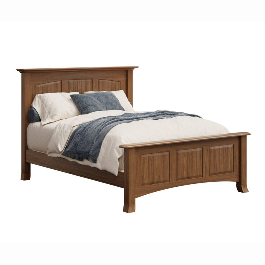 JR-Woodworking-Carlisle-Queen-Bed-Rustic-Hickory-FC-Almond-2
