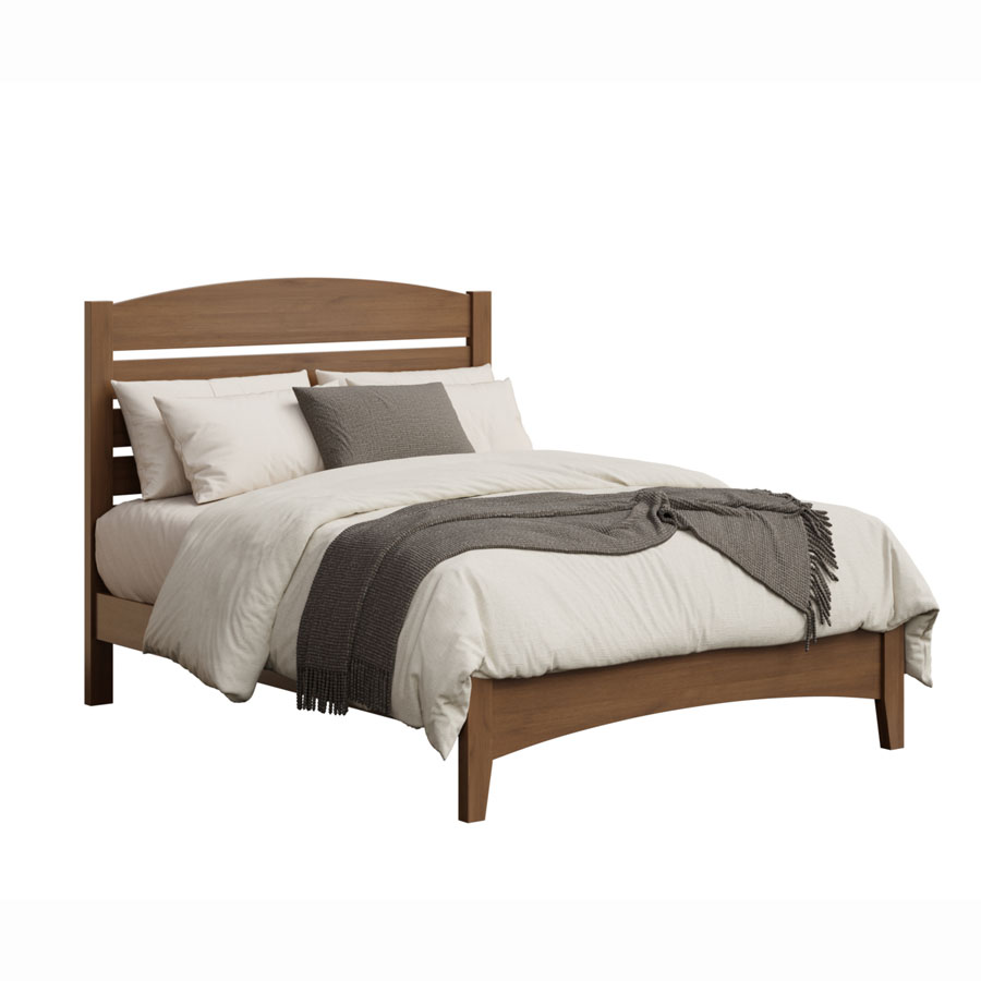 JR-Woodworking-Dover-Queen-Bed-Brown-Maple-FC-Almond-2