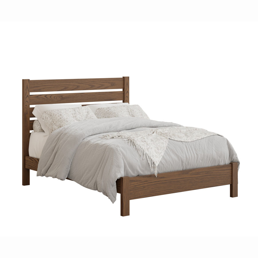 JR-Woodworking-Troy-Queen-Bed-Red-Oak-FC-Almond-2