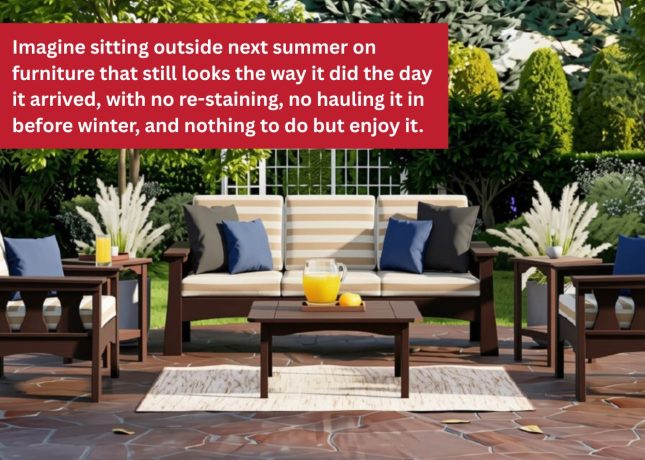 Amish Outdoor Furniture vs Big Box Store Patio Furniture